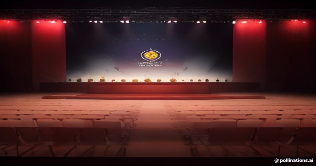 Karnataka political rally empty stage