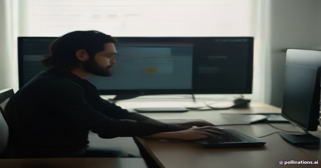 developer coding AI decision model