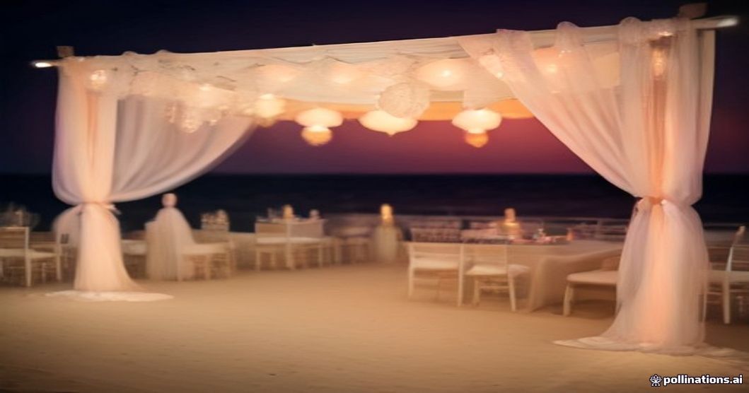 Goa wedding reception décor