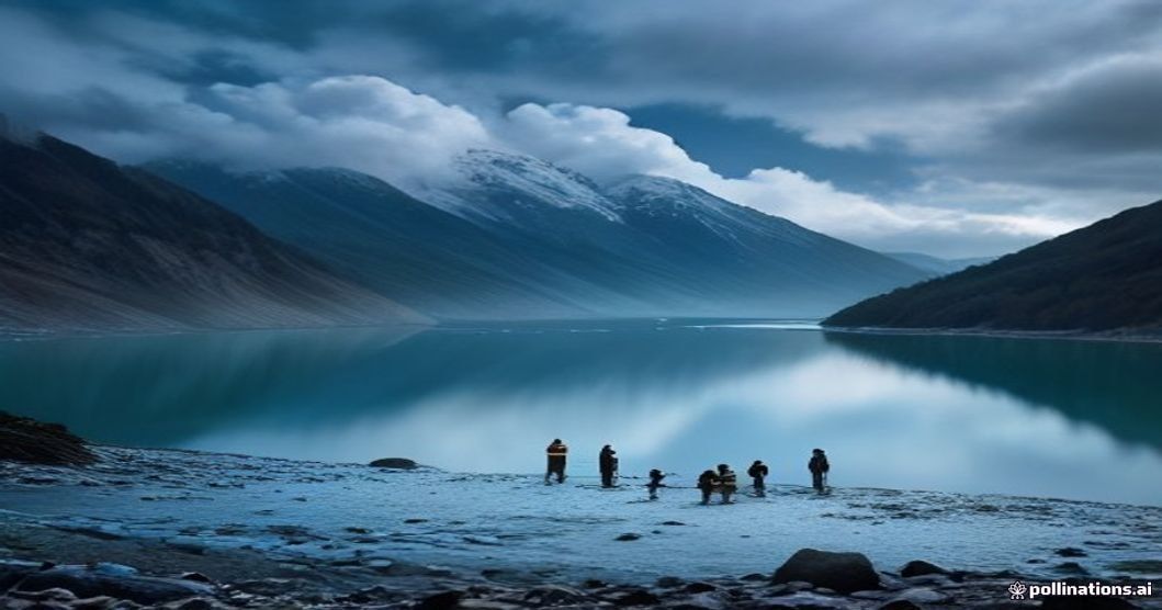 remote glacial lake Arunachal