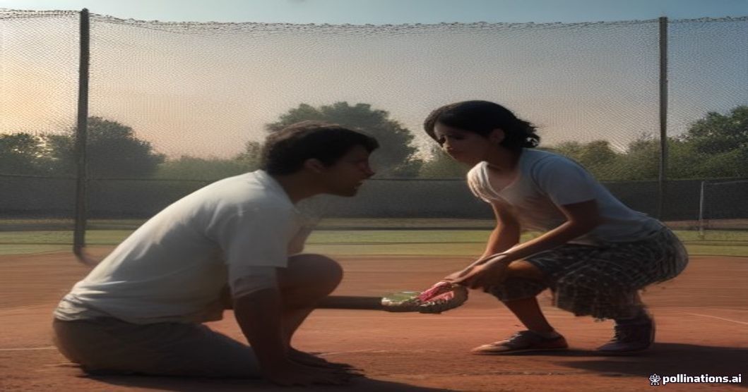 Jay Meena coaching soft tennis Bhopal