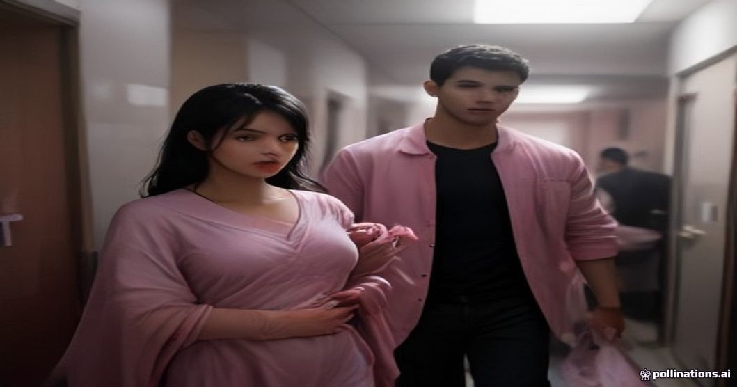 Taylor Lautner and Tay at hospital