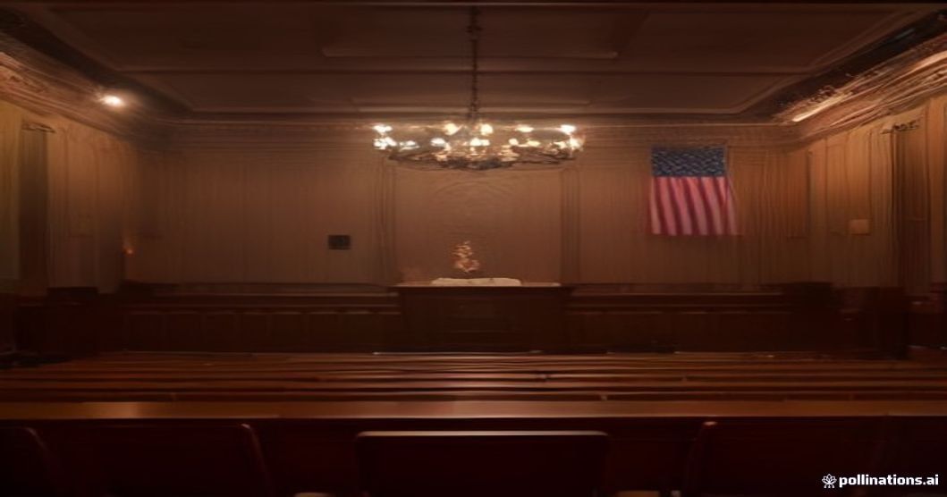 Supreme Court courtroom interior