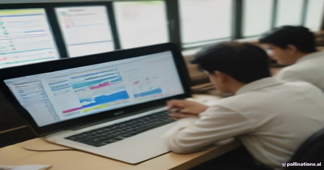 Telugu investors analyzing stock charts