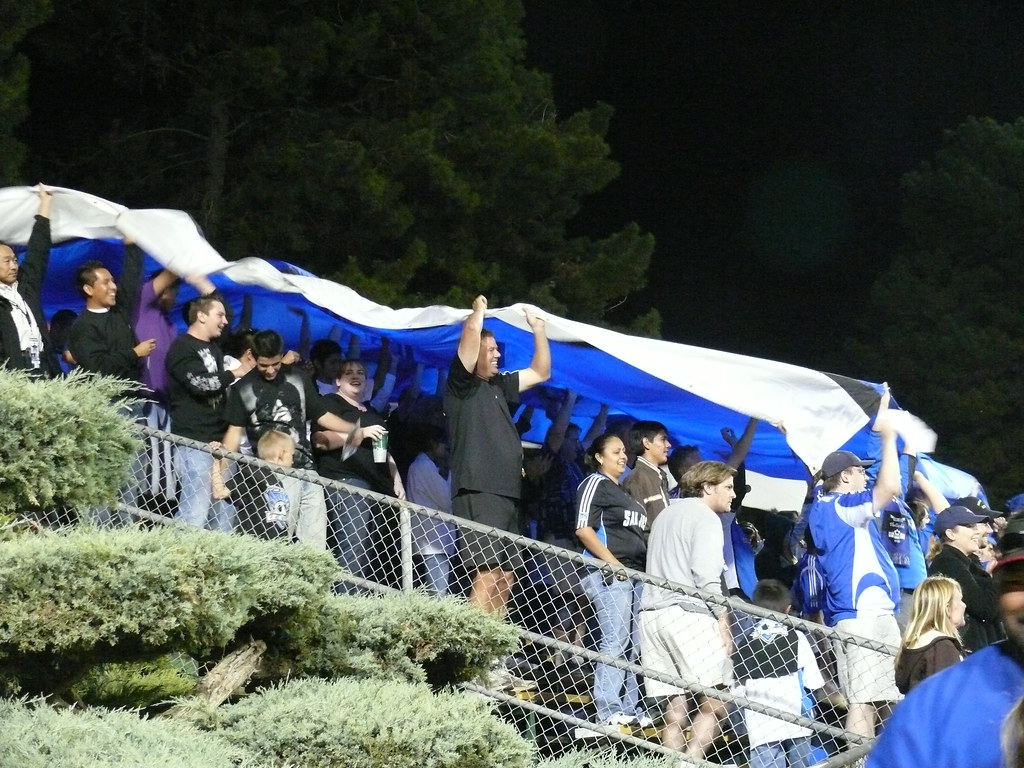 San Jose Earthquakes fans cheering