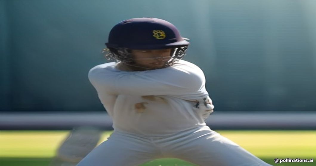 Kusal Mendis batting at The Oval