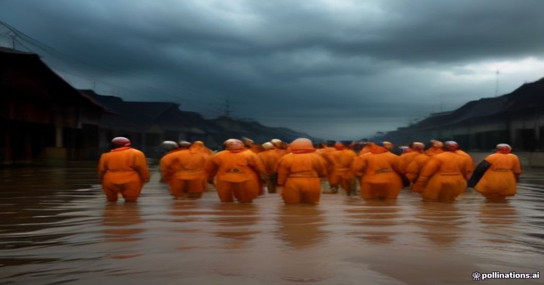 rescue teams evacuating Hardi