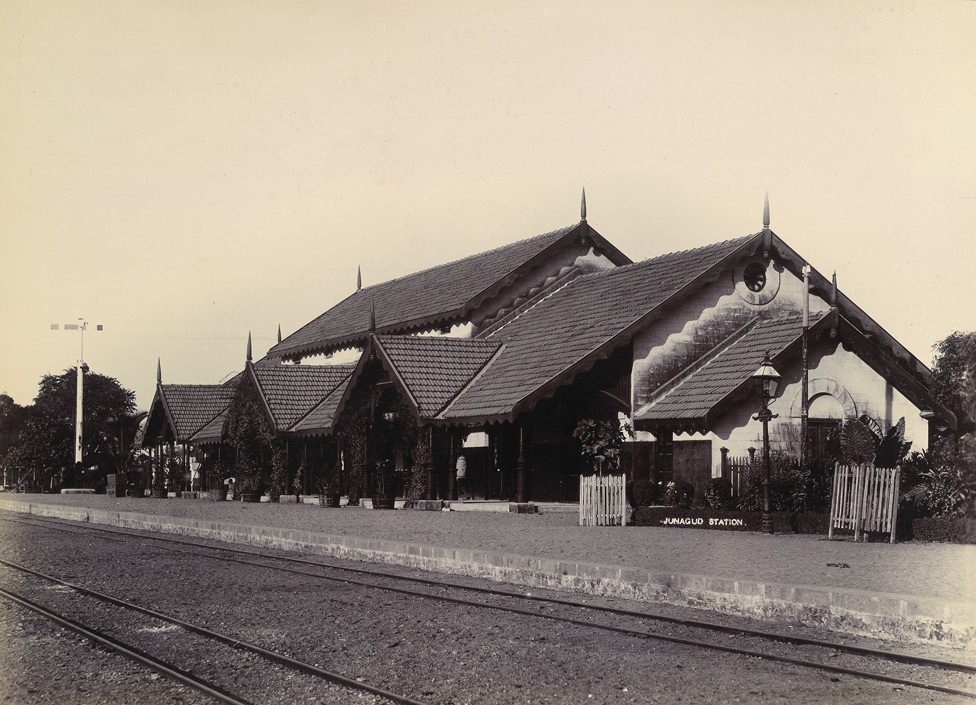 historic Indian railway station