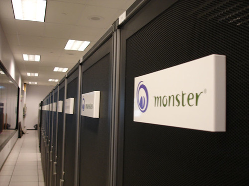secure data center server room