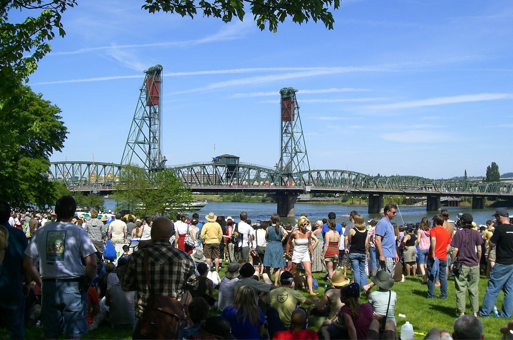 crowd cheering at UP political rally