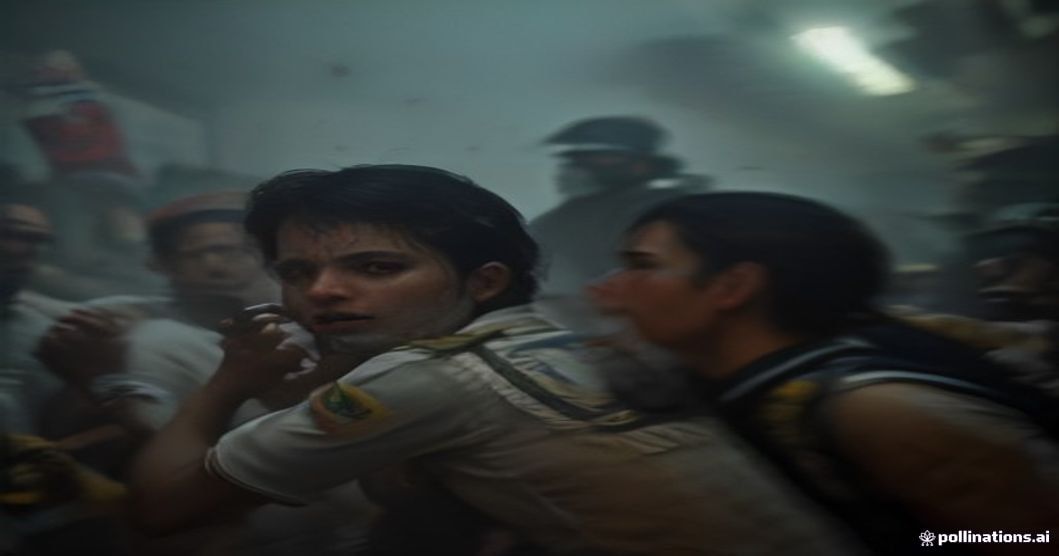 Delhi police tear gas Jantar Mantar