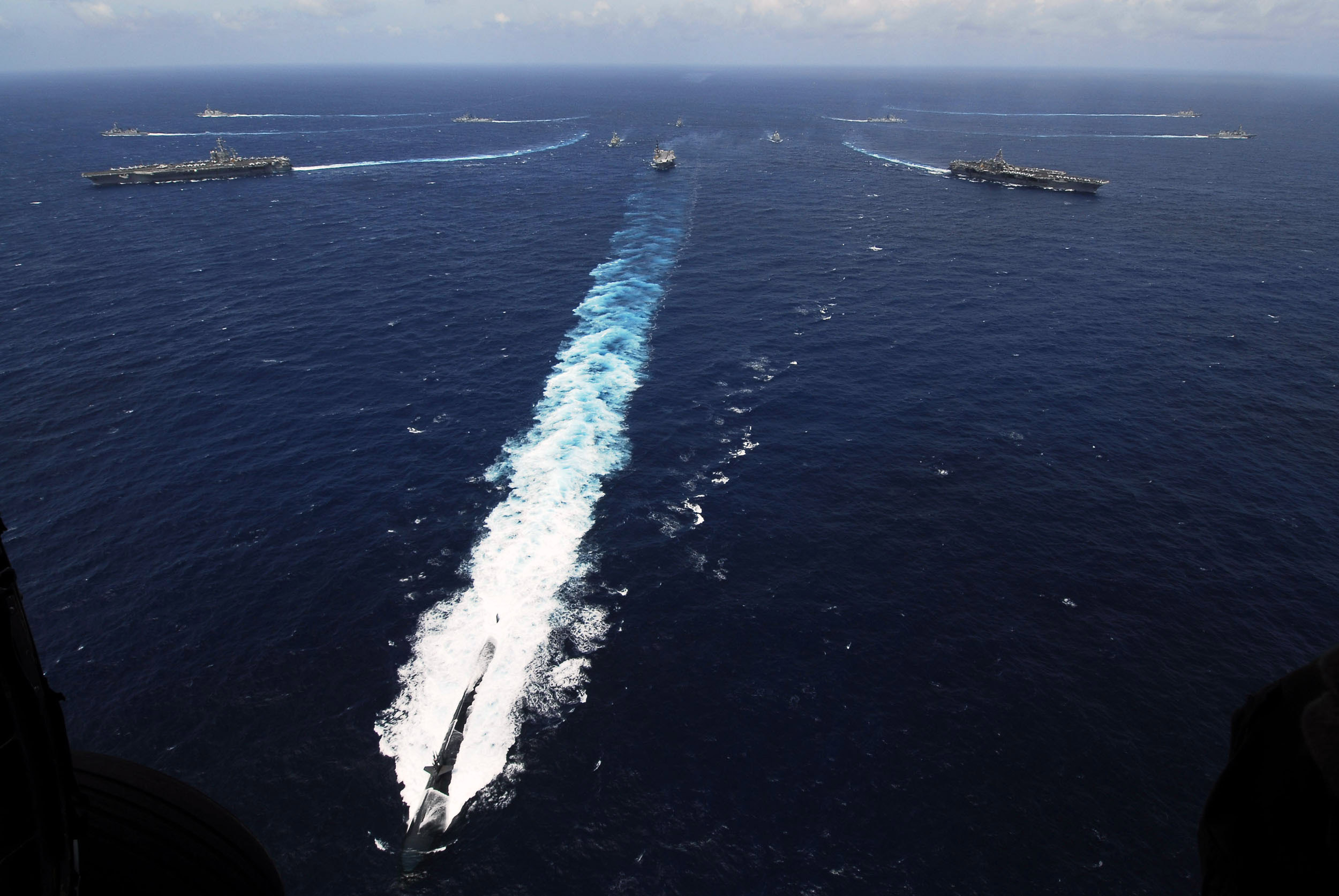 India US joint naval exercise