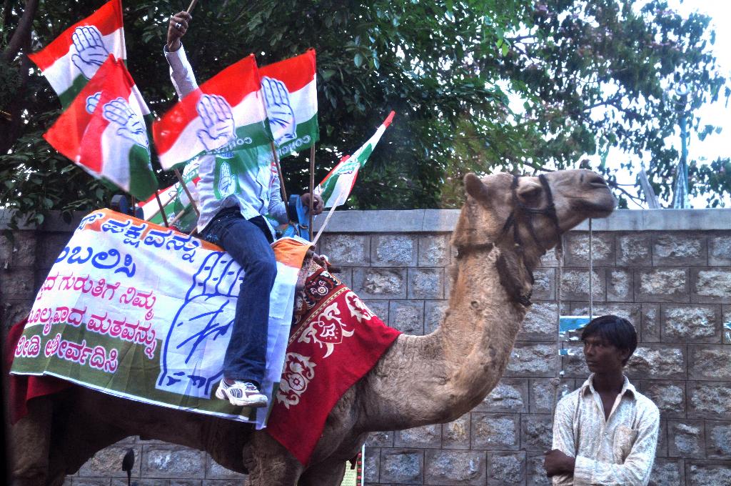 Karnataka political rally