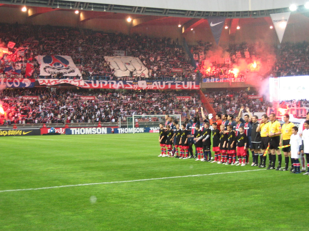 PSG Parc des Princes fans