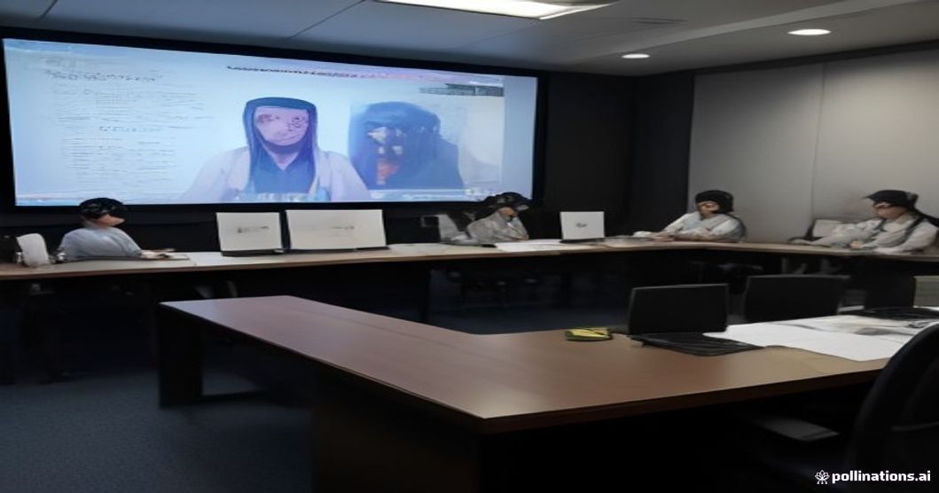 NIA officials briefing