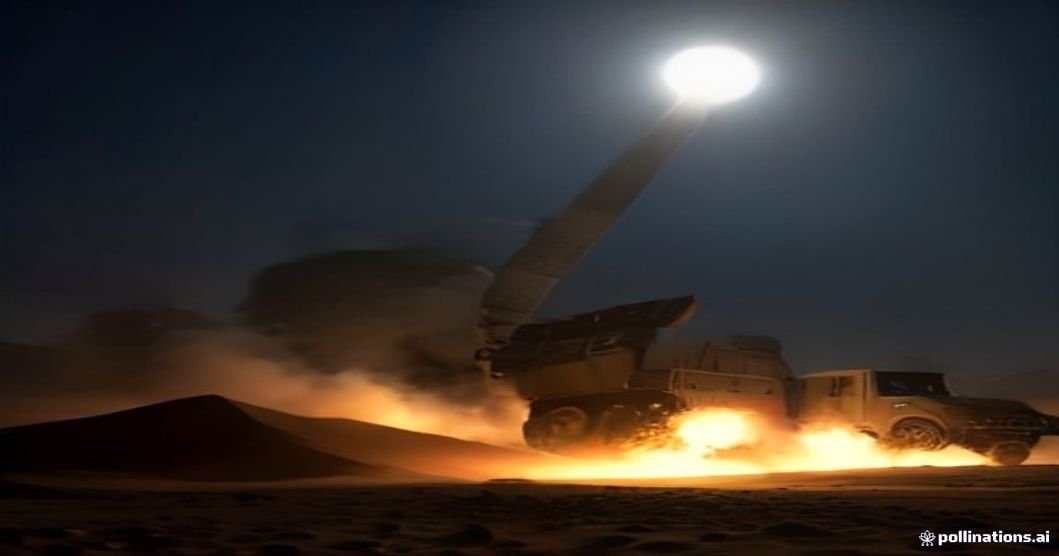 Houthi rebels loading missile