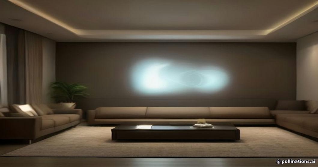 Indian smart home living room