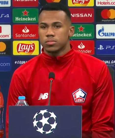 Gabriel Magalhães press conference Lille