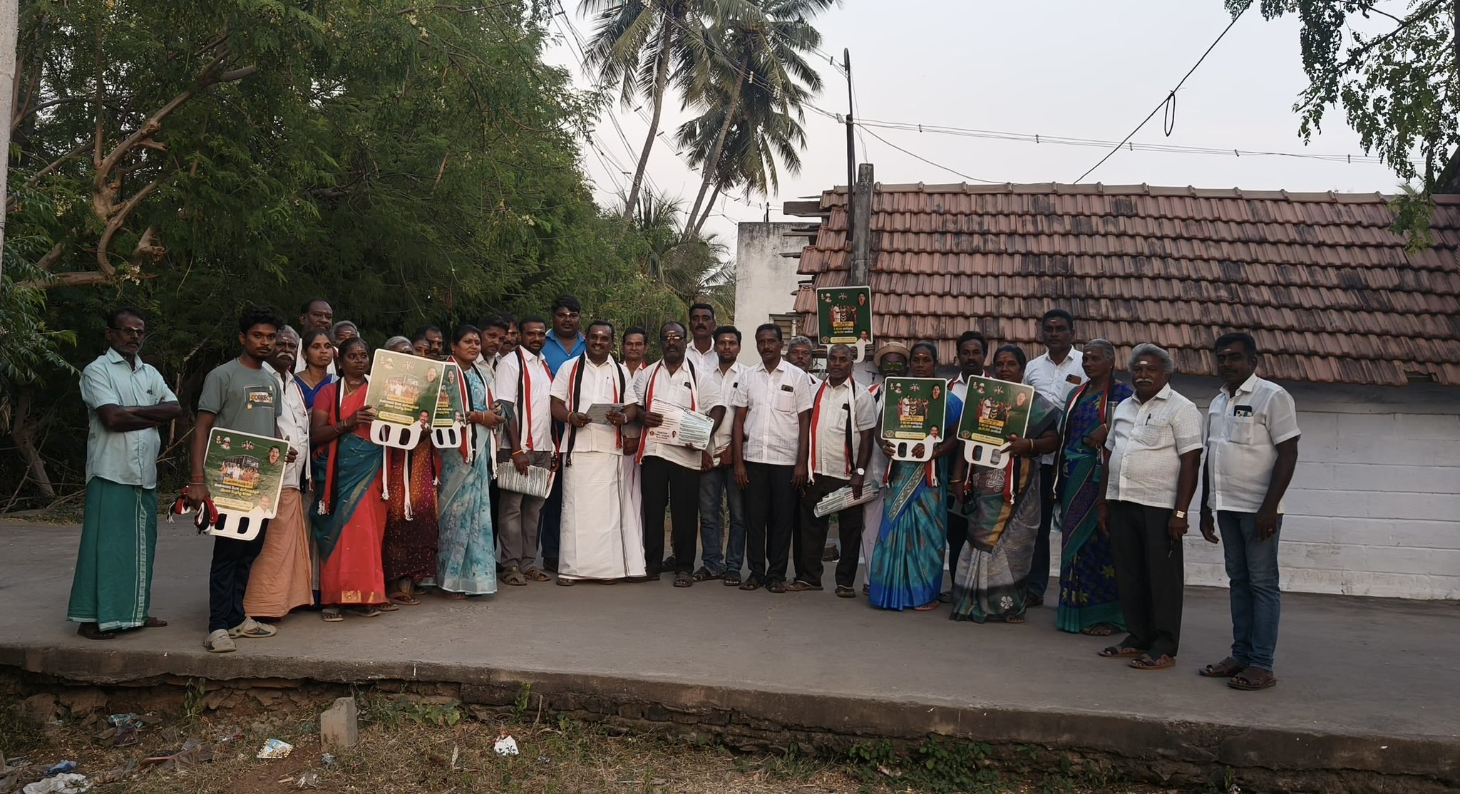 Tamil Nadu by-election campaign volunteers