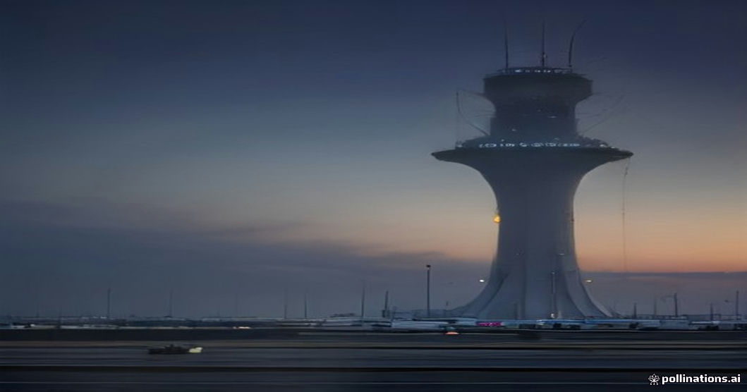 Saudi air traffic control tower