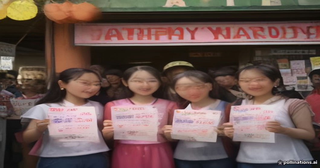 Nagaland lottery winners celebration