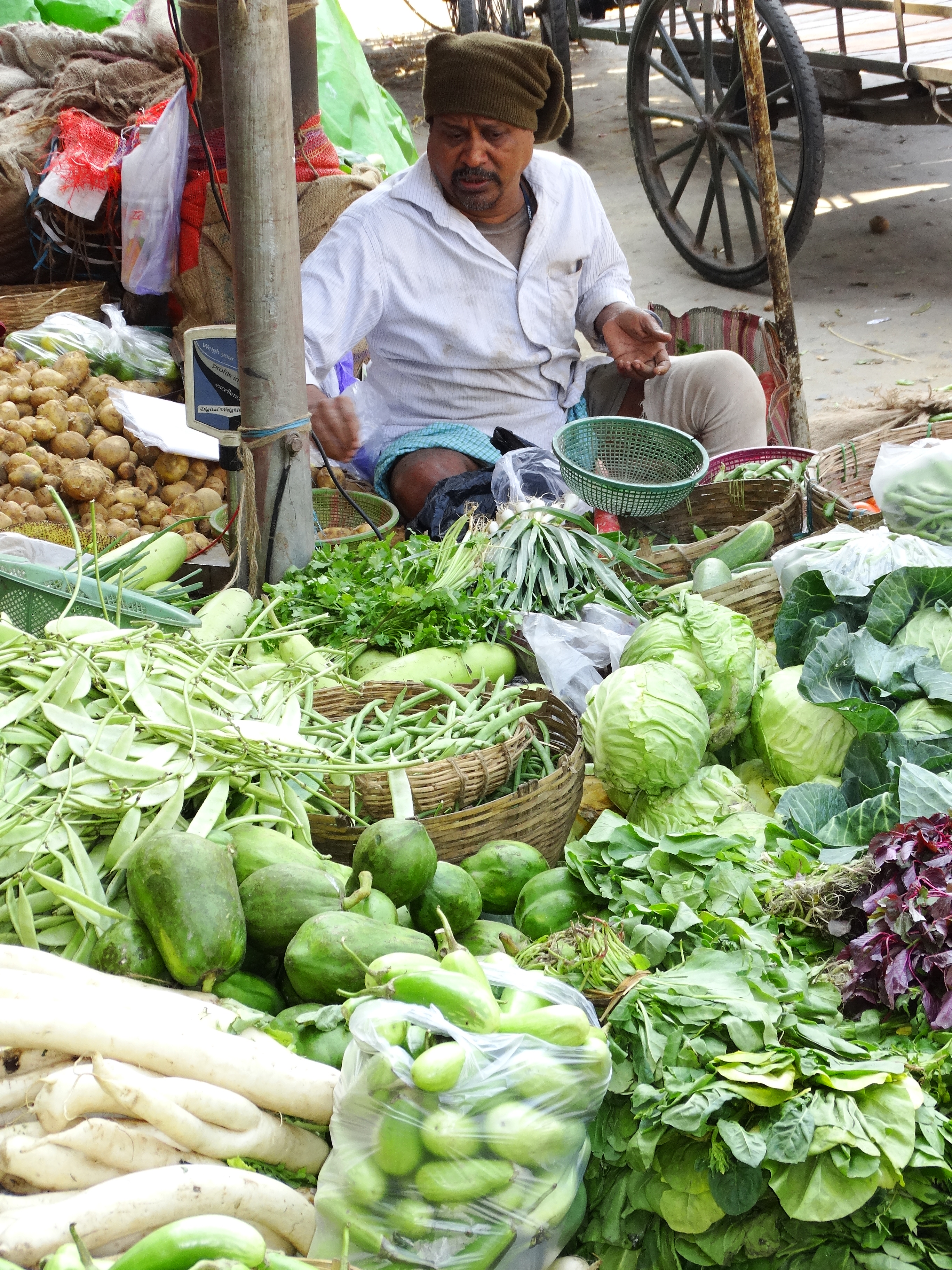 Kolkata street vendor market