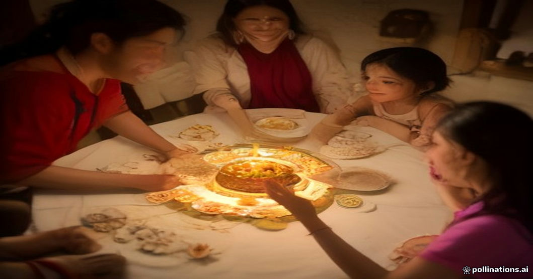 family kitchen Dussehra cooking