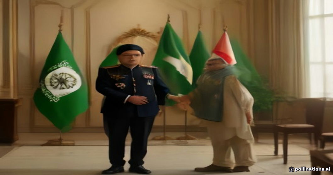 Pakistan Air Chief Marshal Asim Munir meeting