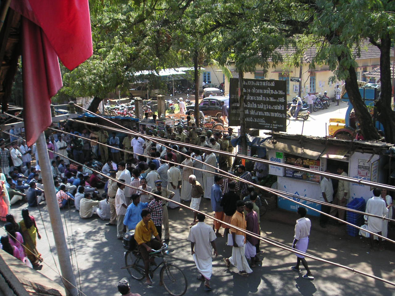 Kerala protest rally