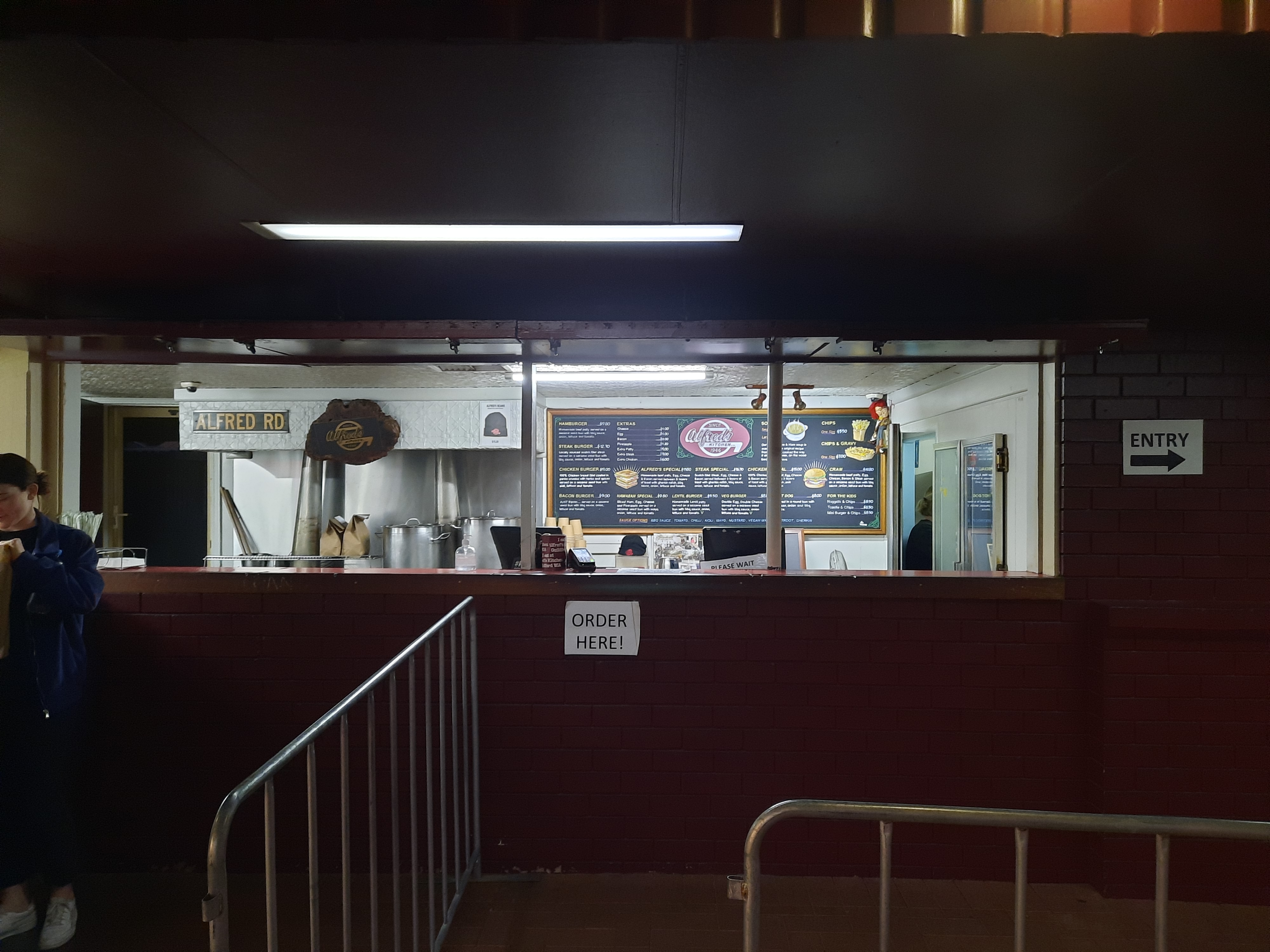restaurant kitchen price board