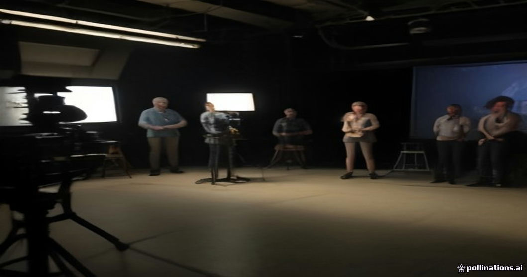 behind the scenes political ad set