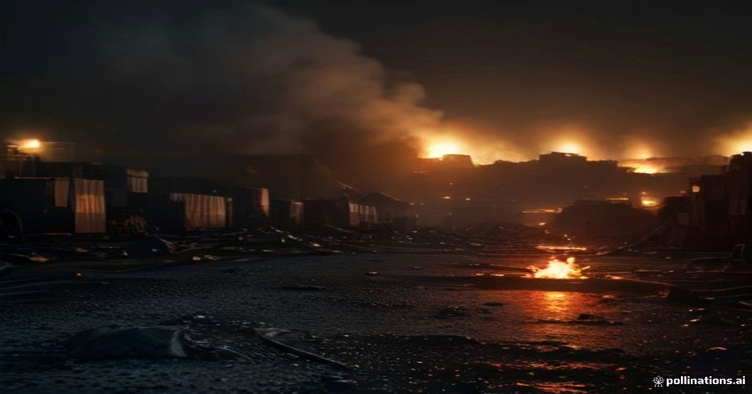 Aden harbor explosion night