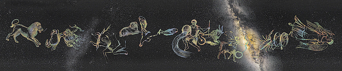 Venus planet illustration astrology chart