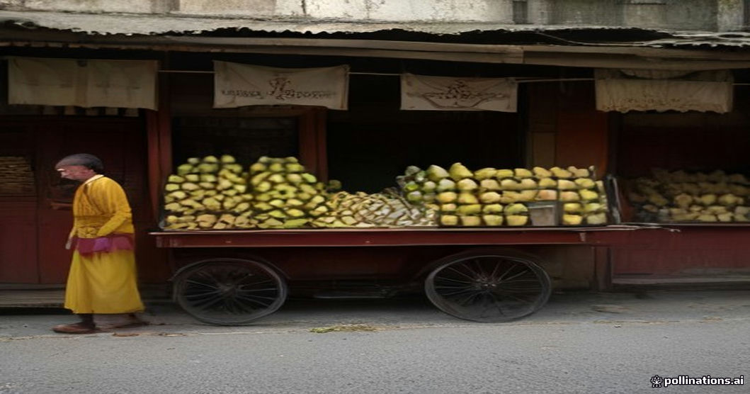 UP banana cart street vendor