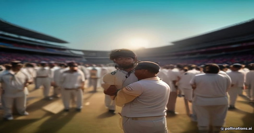 Shahbaz Ahmed batting celebration
