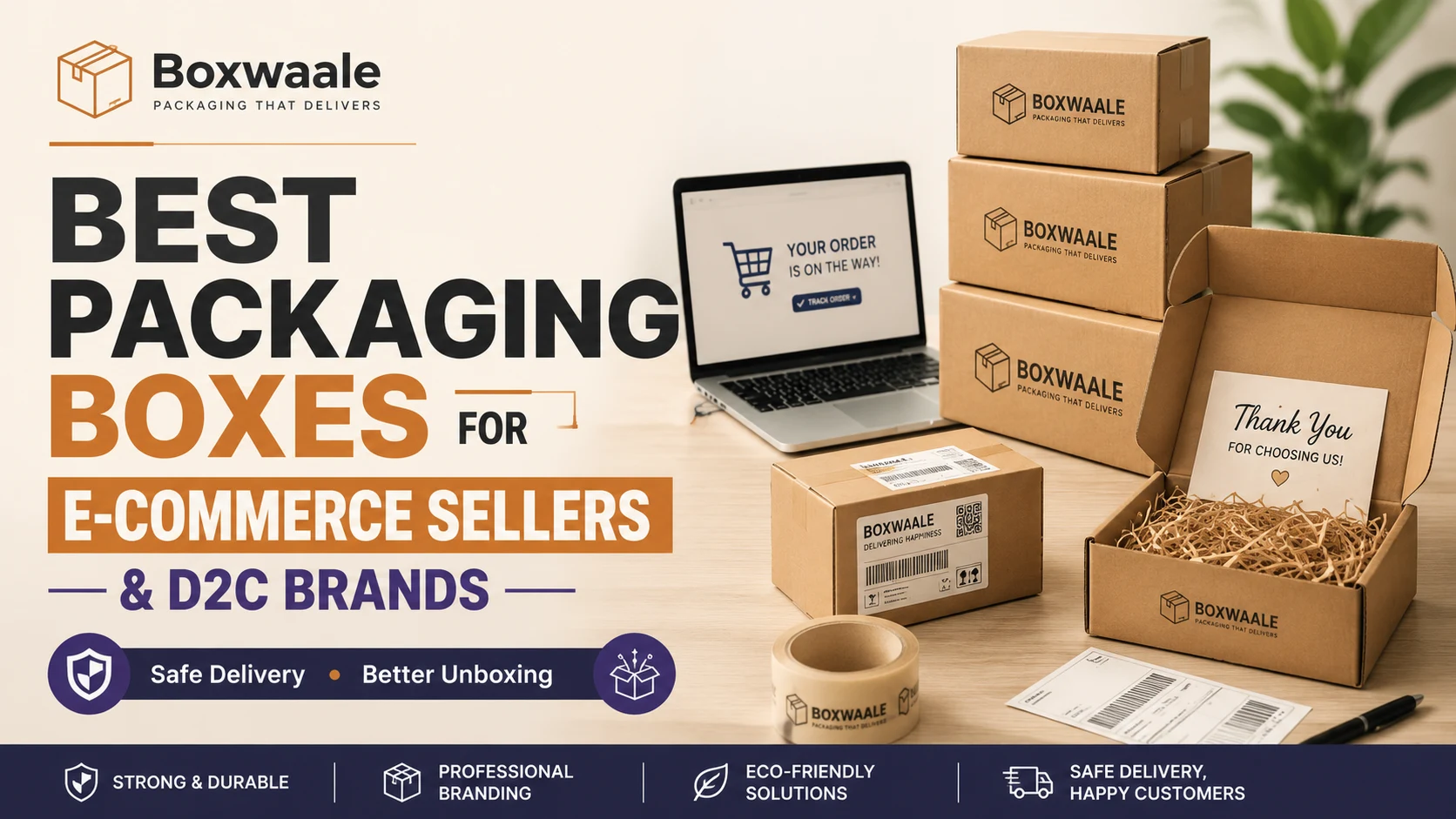 Best Packaging Boxes for Cloud Kitchens and Food Delivery Businesses by Boxwaale