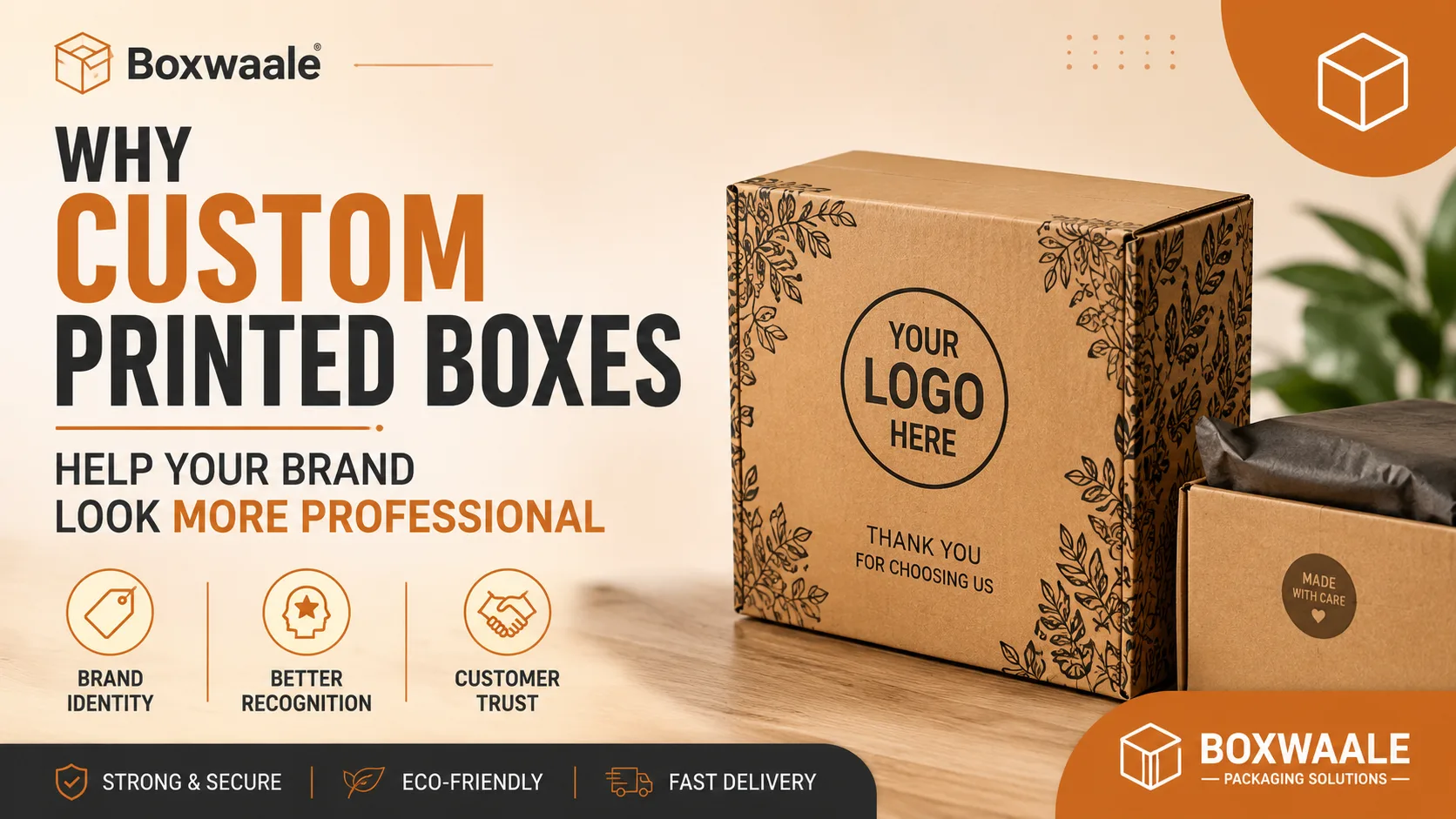 Why Custom Printed Boxes Help Your Brand Look More Professional Why Custom Printed Boxes Help Your Brand Look More Professional by Boxwaale