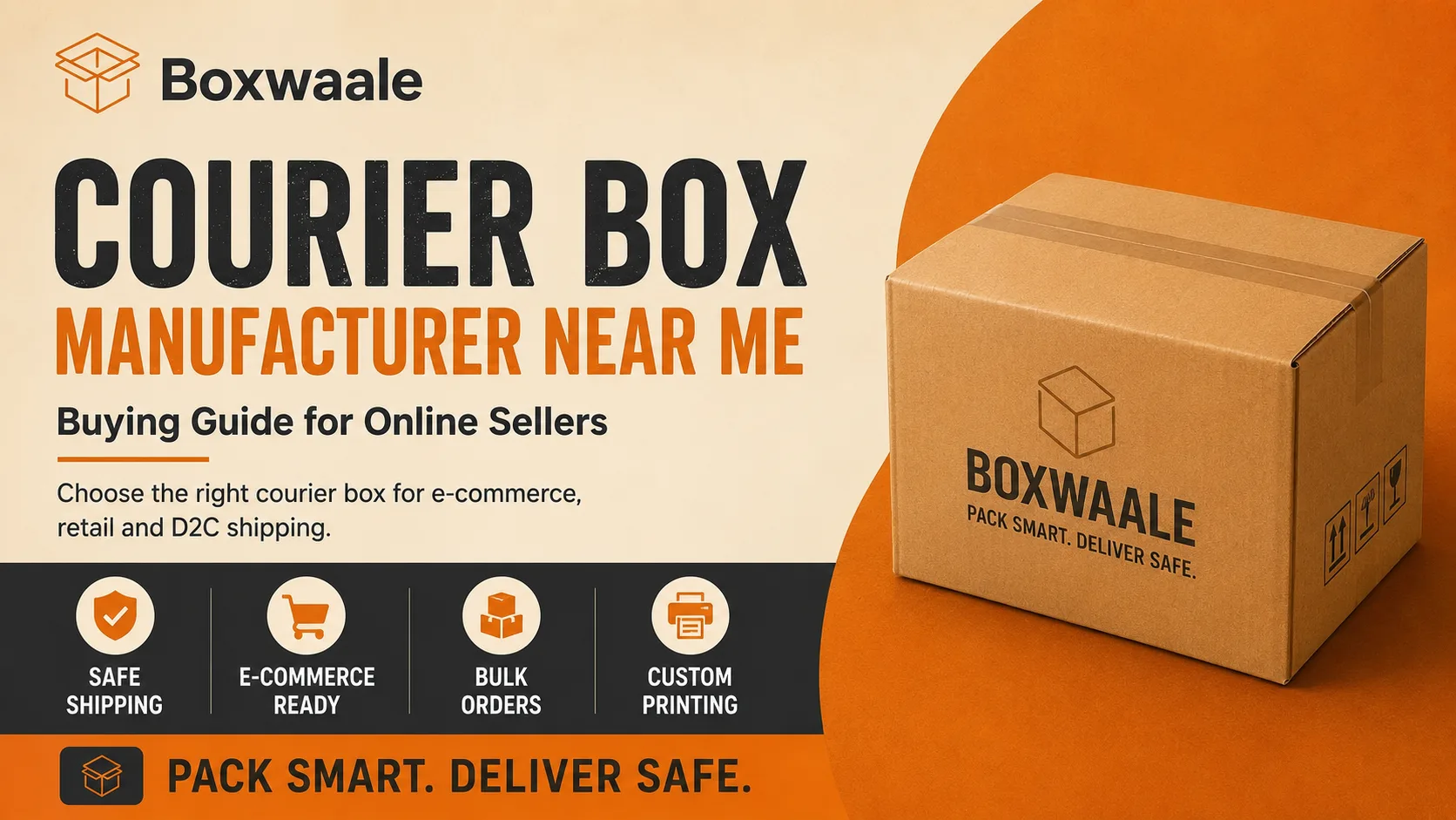 Packaging Boxes for Instagram Sellers: Beginner Guide to Professional Shipping by Boxwaale