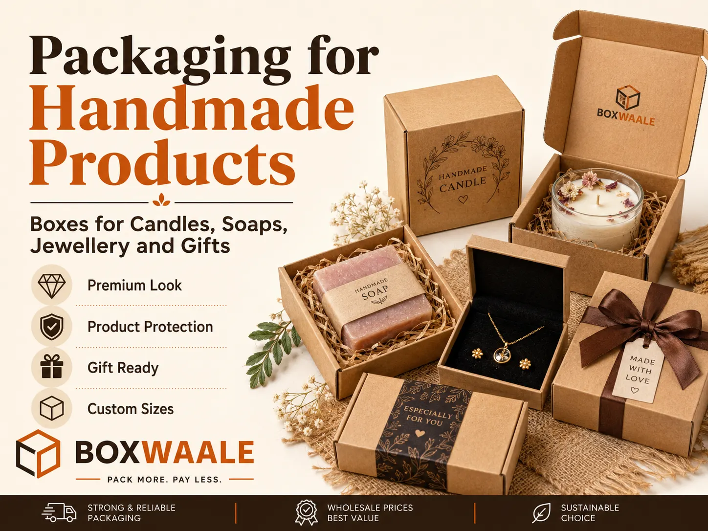 Cosmetic Packaging Boxes for Small Beauty Brands: Nail Paint, Skincare and Kits by Boxwaale