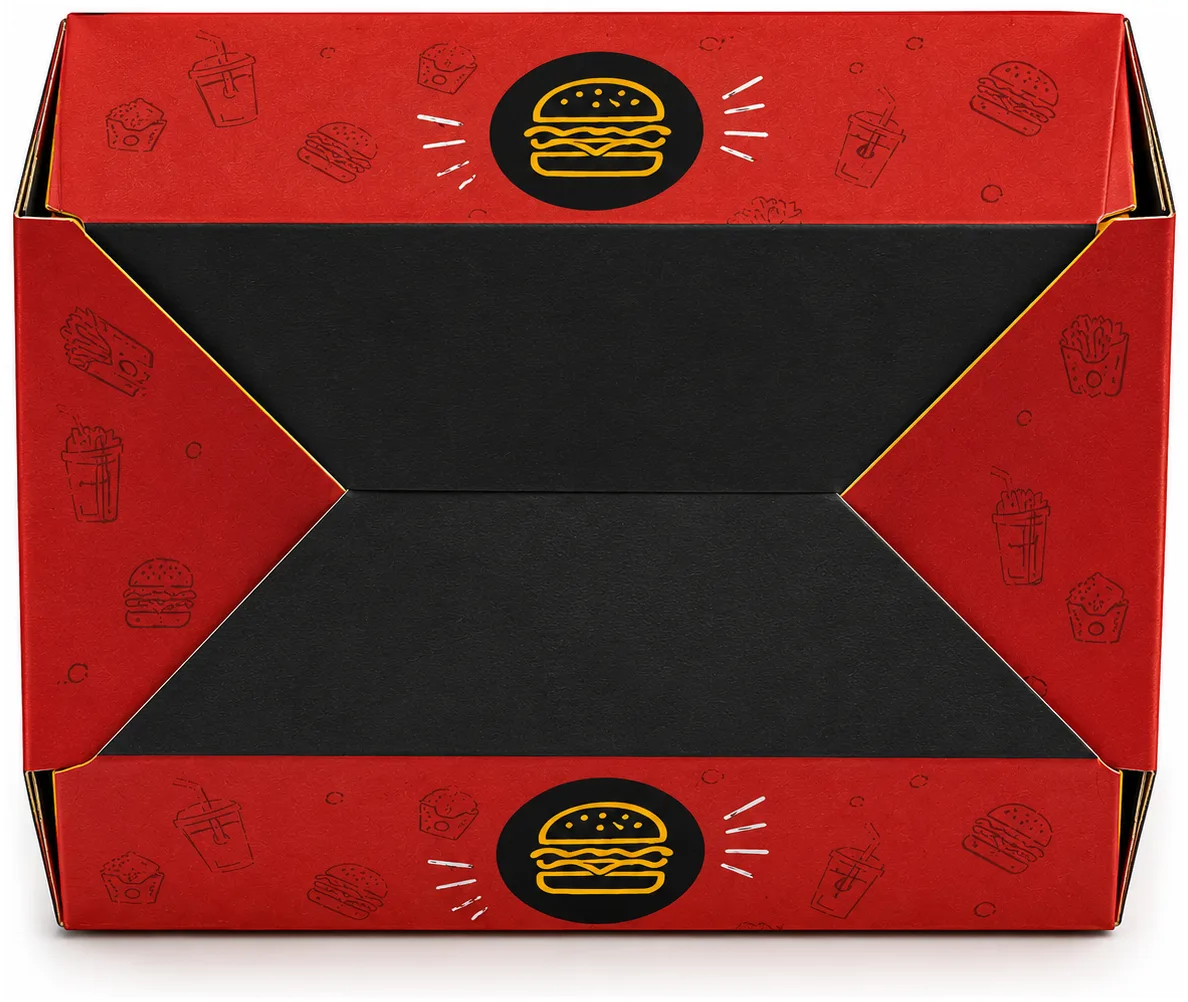 Top View of 8x6x3 inch white e-commerce mailer box by Boxwaale