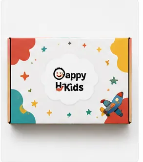 Side Profile of 12x10x5 inch printed kids toy box by Boxwaale