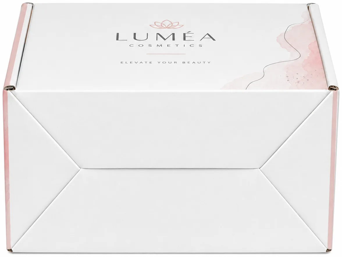 Open Interior of 12x8x4 inch white 6 bottle cosmetic box by Boxwaale