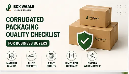 Corrugated Packaging Quality Checklist for Business Buyers Corrugated Packaging Quality Checklist for Business Buyers by Boxwaale