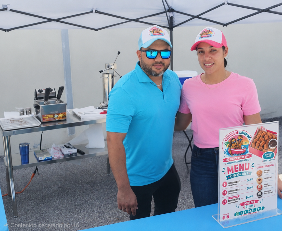 Churros Landing founders