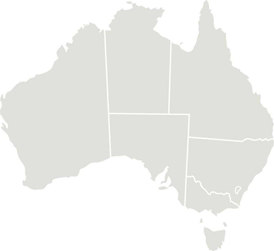 Map of Australia — click a state to jump to its LGA list