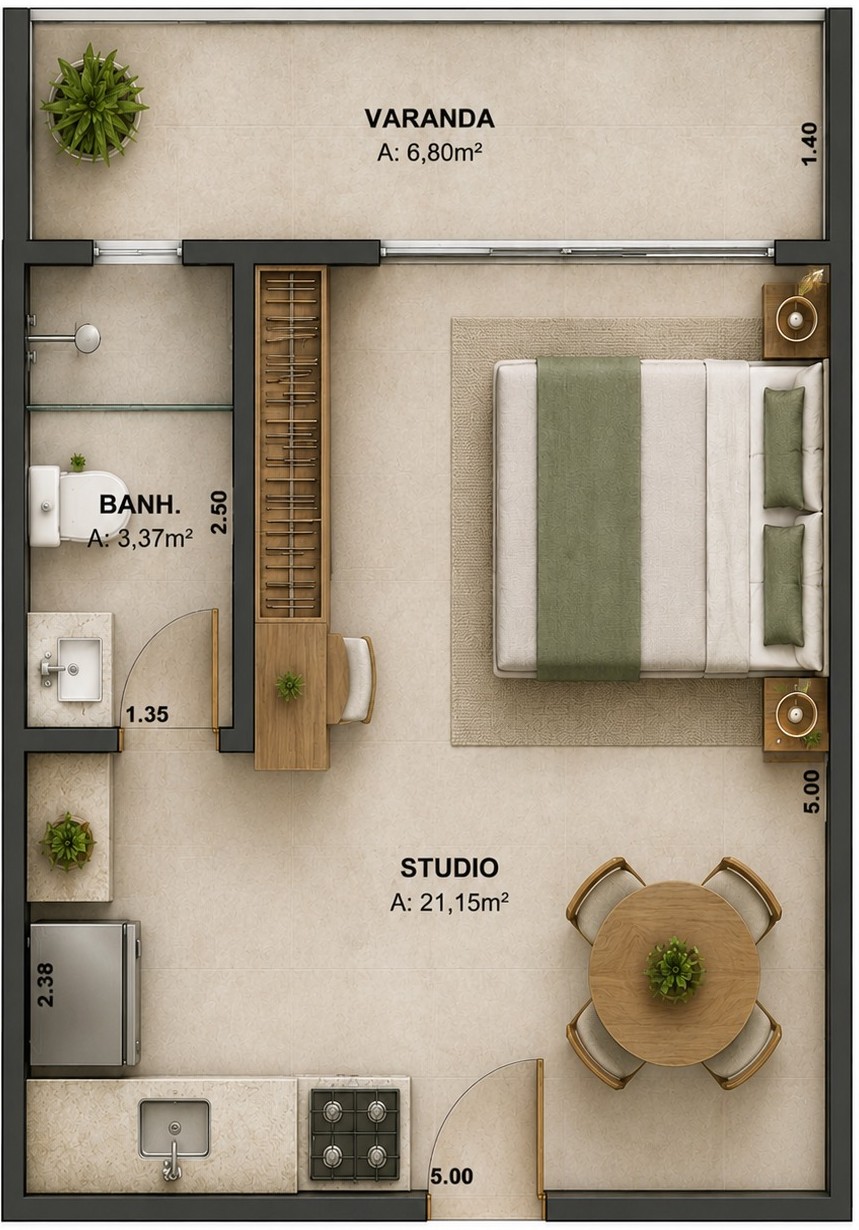 Planta Baixa Apartamento