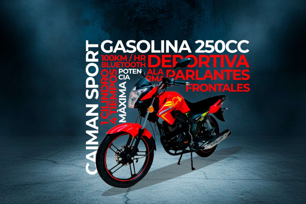 MOTO CAIMAN SPORT GASOLINA 250CC
