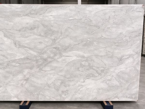 Alba Pietra marble polished slab surface texture — White tones, quarried from Italy