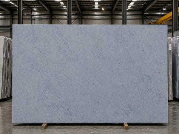 Bateig Azul marble polished slab surface texture — Blue tones, quarried from Spain (Alicante)