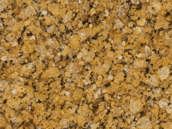Colorado Gold granite polished slab surface texture — Gold/Yellow tones, quarried from Brazil